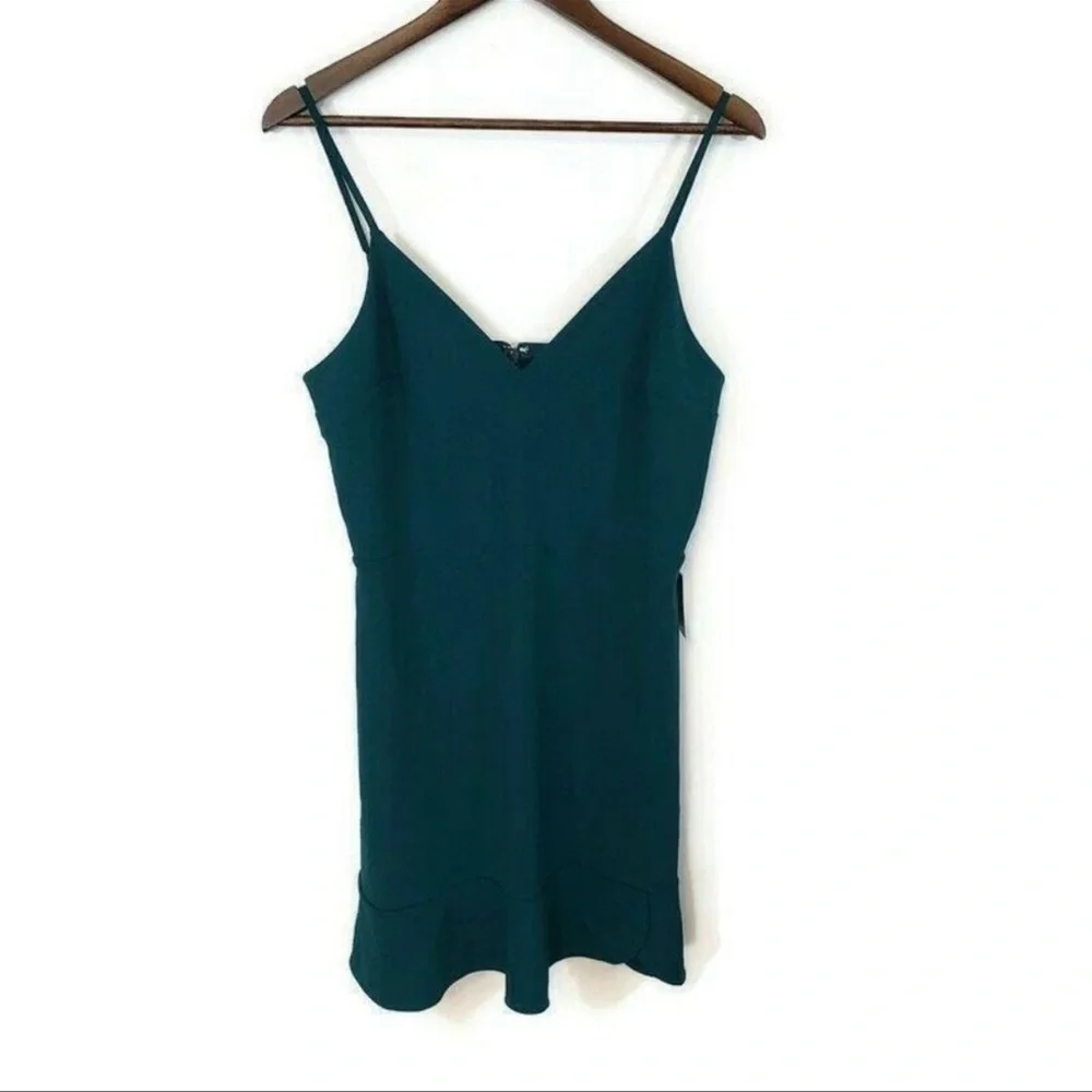 Express - gorgeous green dress - Picture 1 of 6